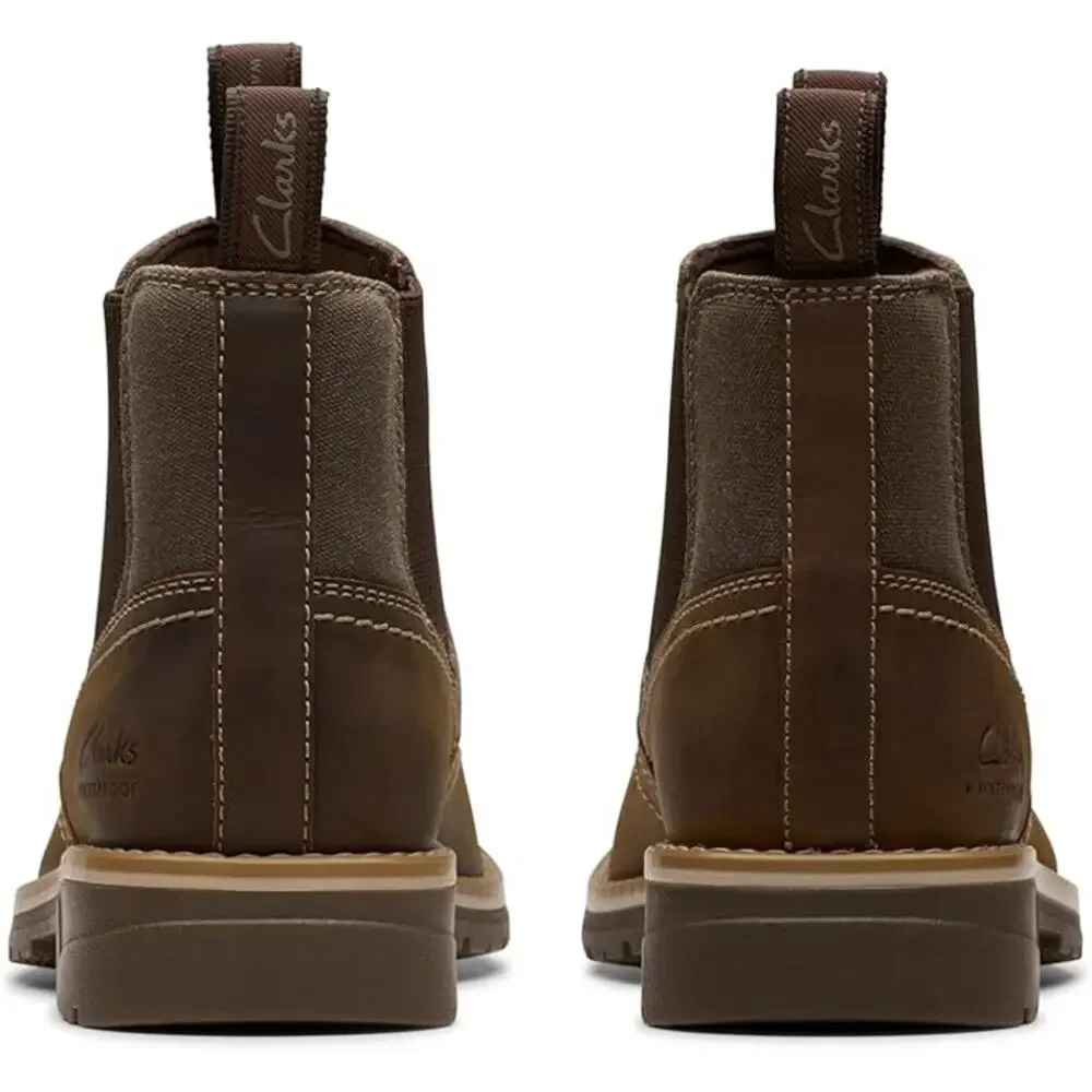 Clarks Men's Morris Easy Waterproof Ankle‎ Boot, Beeswax Leather, 9.5